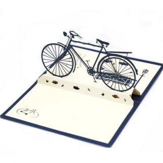 3D Pop Up Card - Bicycle