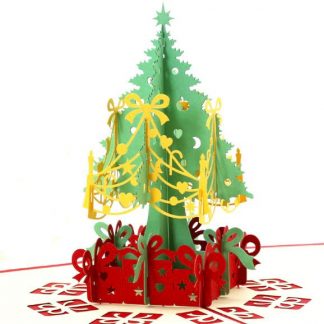 3D Pop Up Christmas Card - Christmas Tree
