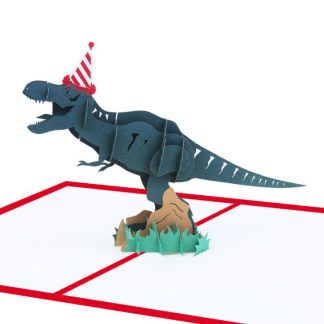 3D Pop Up Birthday Card - Dinosaur