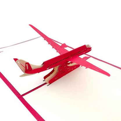 3D Pop Up Card, Greeting Card - Aeroplane (Plane)