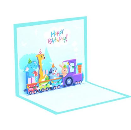 3D Pop Up Happy Birthday Card For Kids