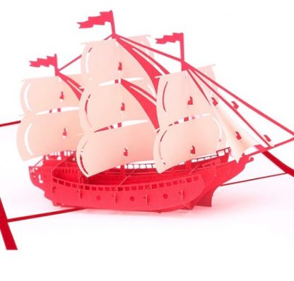 3D Pop Up Card Sailboat