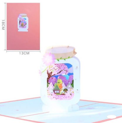 3D Pop Up Card - Spring with Cover