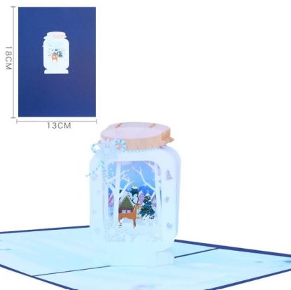3D Pop Up Card - Winter with Cover