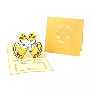 3D Pop Up Card - Cheers