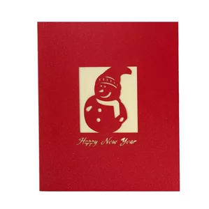 3D Pop Up Happy New Year Card Cover