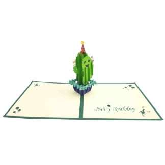 Cactus Birthday 3D Pop Up Card by 3dcards.com.au 4